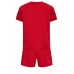 Danmark Replika Babykläder Hemma matchkläder barn VM 2022 Korta ärmar (+ Korta byxor)